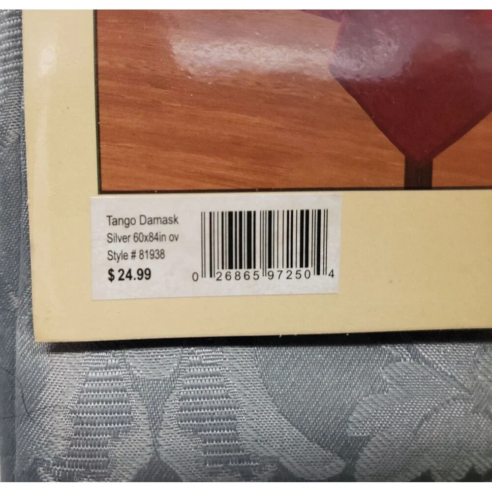 Printed Fabric Tablecloth,60x84